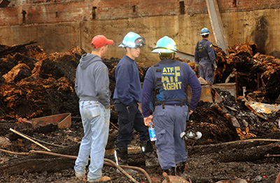 Picture 6 of ATF National Response Team working an Investigation in an Undisclosed Area 