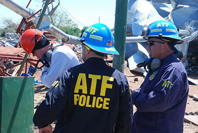 Picture 3 of ATF National Response Team working an Investigation in West Texas