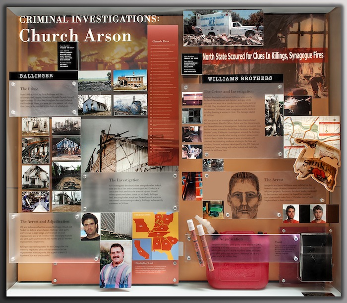 A Collage of Church Arson Criminal Investigations