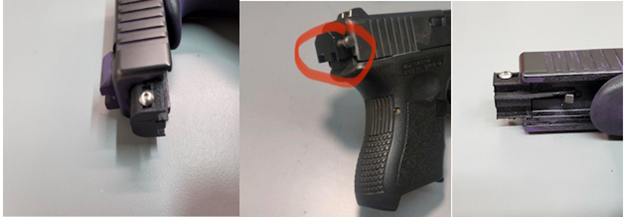 Photographs of Handgun Conversion Devices 