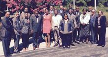 Image of the graduates of the Caribbean firearms examiners class