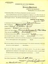Image of Jacob P Brandt oath of office document