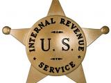 Image of badge for the Office of the Commissioner of Internal Revenue U.S. Department of Treasury 1791-1919