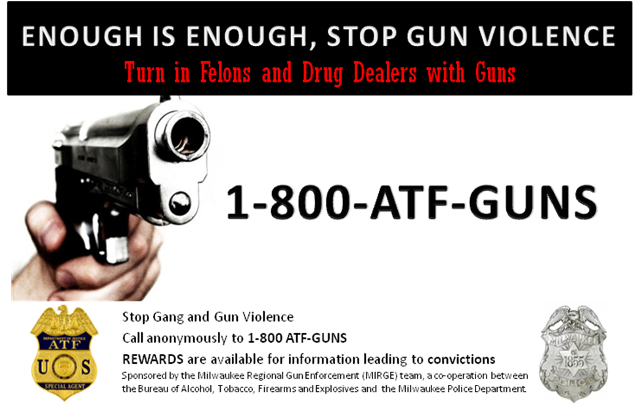 ATF PR Targeting Milwaukee Area Gun Crime