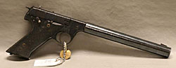 Image of a High Standard HD Mil. 22cal with silencer