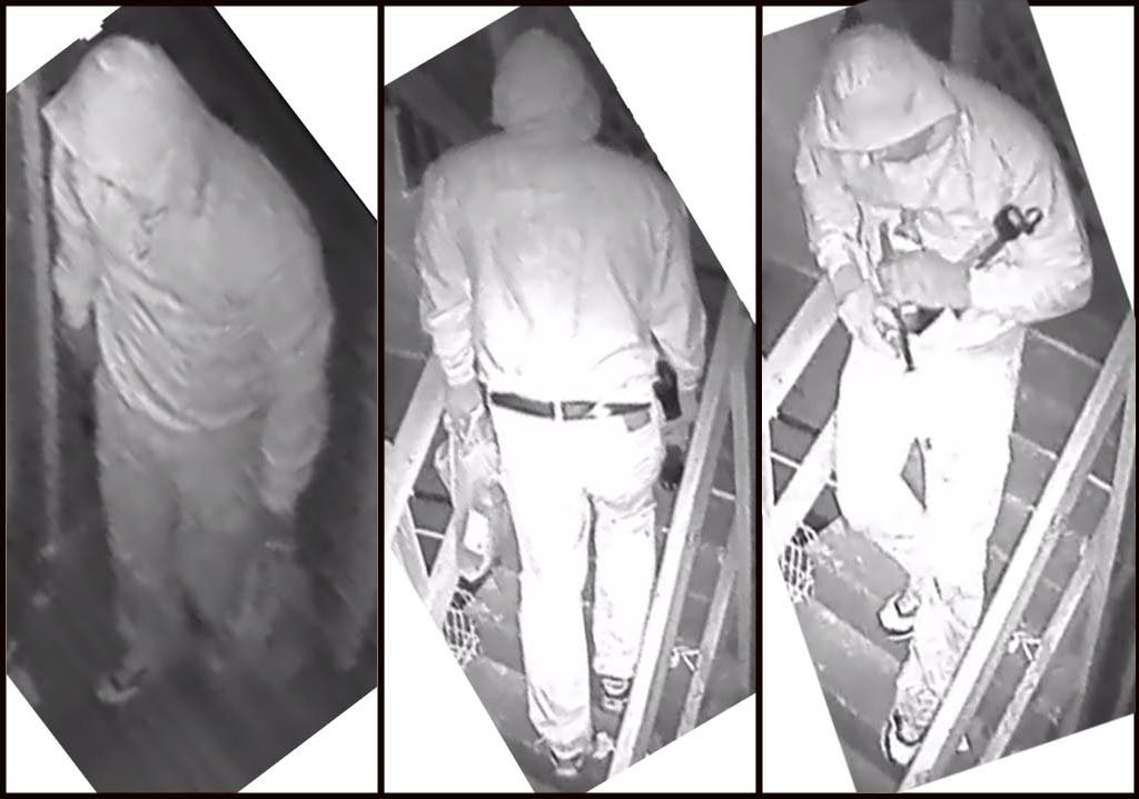 Image of the suspect who is wanted for the arson.