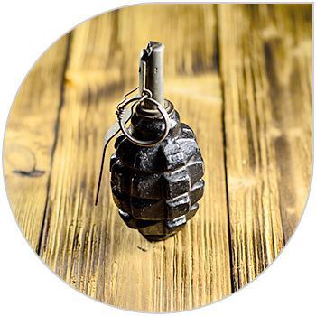 Image of a grenade