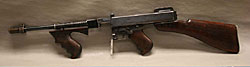 Picture of a Thompson Submachine Gun, .45cal