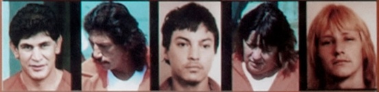 5 convicted arsonists