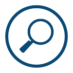 Magnifying glass icon