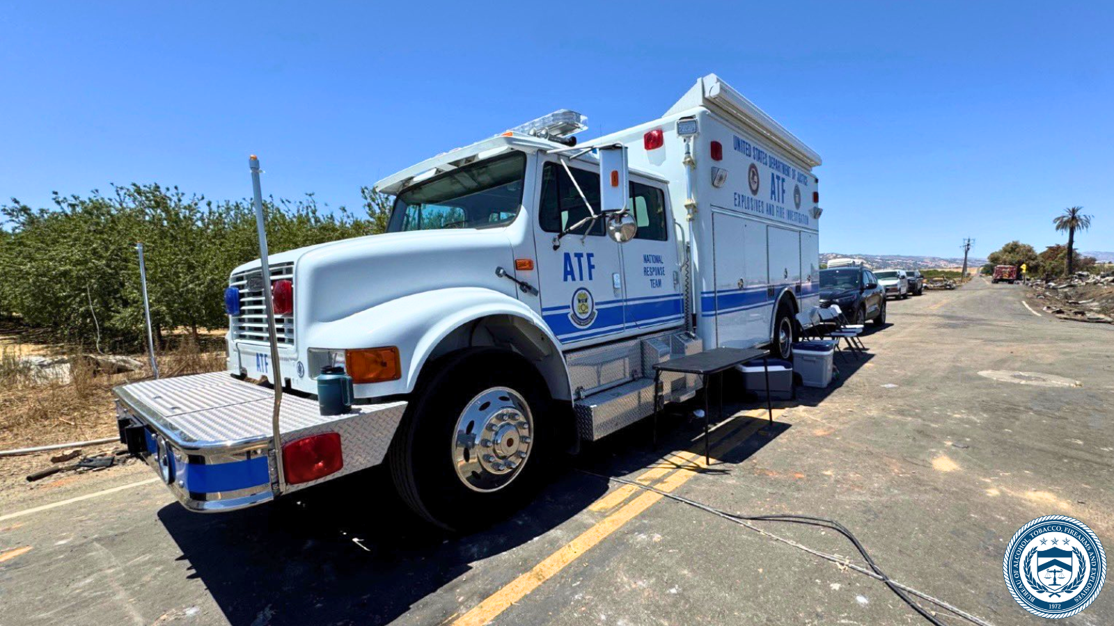 Bureau of Alcohol, Tobacco, Firearms and Explosives (ATF) National Response Team (NRT) Vehicle
