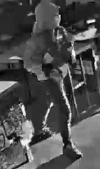 Fourth security camera still frame of Noblesville burglary suspect.