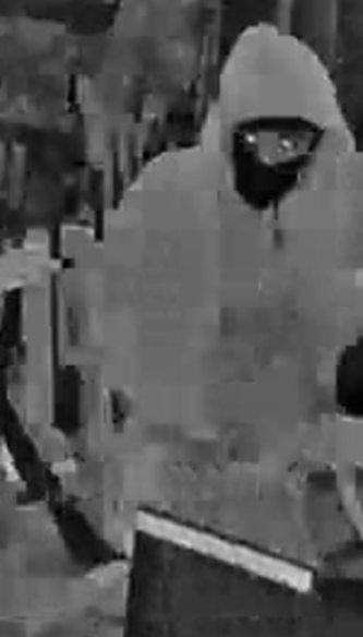 Fifth security camera still frame of Noblesville burglary suspect.