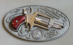 Image of a belt buckle holster