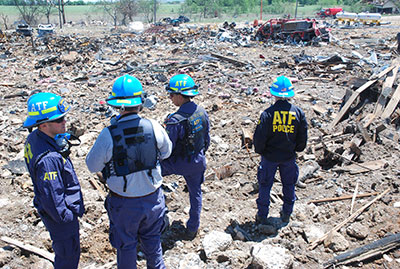 Picture 11 of ATF National Response Team working an Investigation in West Texas