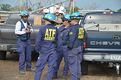 Picture 13 of ATF National Response Team working an Investigation in West Texas