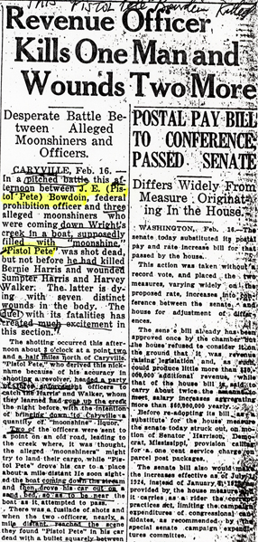 Newspaper article regarding James Bowdoin