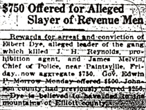 Newspaper article regarding John Reynolds 