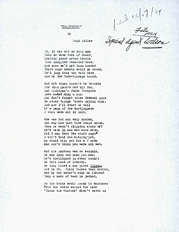 Image of poem titled Brainstorm, by Paul Miller