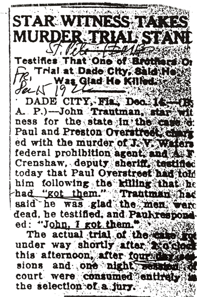 Newspaper article regardingJohn Waters