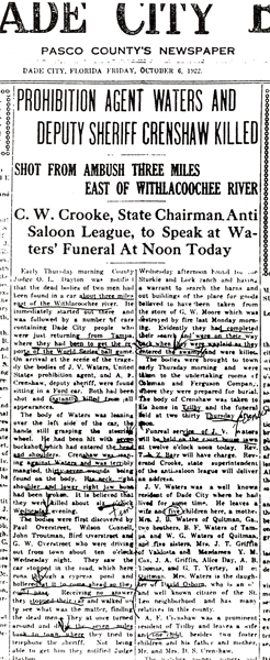 Newspaper article regardingJohn Waters