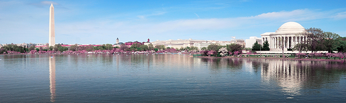 Imagen de la línea del horizonte de Washington DC