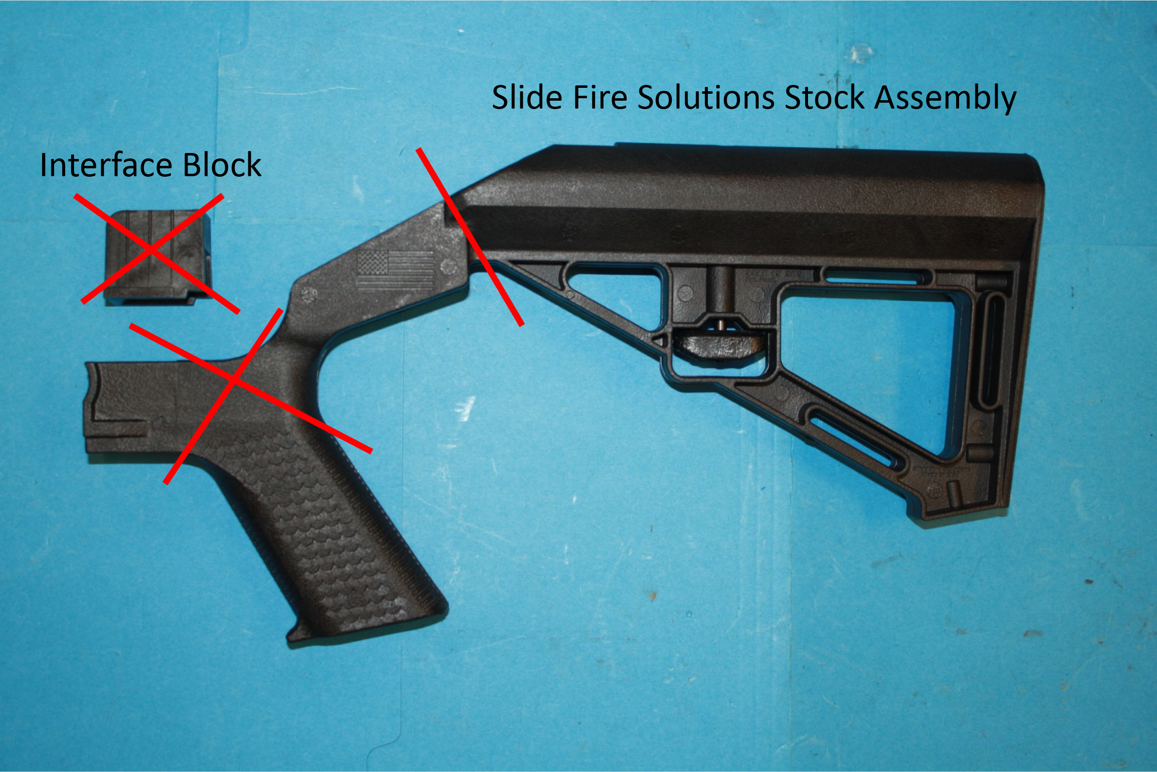 Slide Fire Solutions Bump Stock without interface