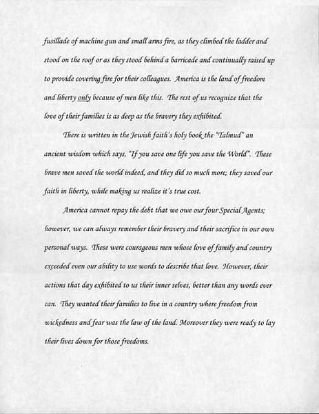 Waco Ten Year Anniversary Speech Tribute, February 28, 2003 (2 of 3)