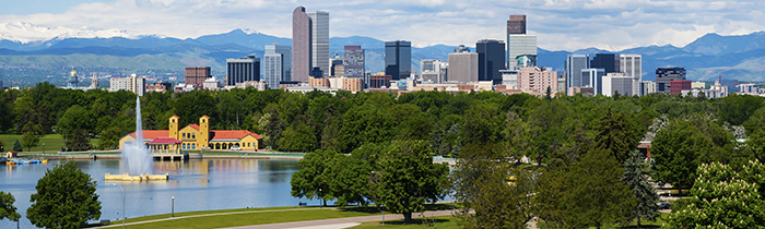 Línea del horizonte de Denver