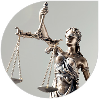 Lady Justice used to represent Regulations