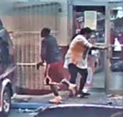 Two suspects during the Tony's Market shooting