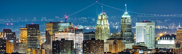 Línea del horizonte de Newark, Nueva Jersey