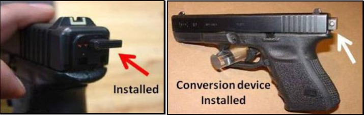Installed conversion devices.