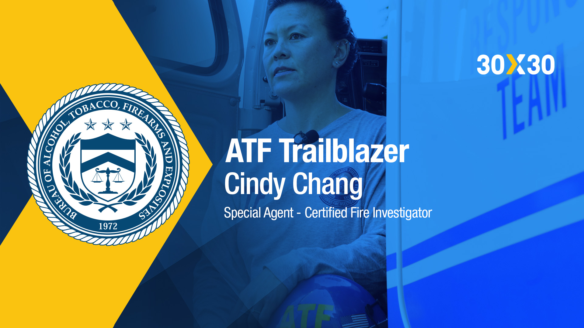 ATF Trailblazer Cindy Chang