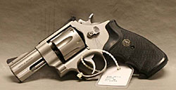 Image of a smooth bore shot revolver