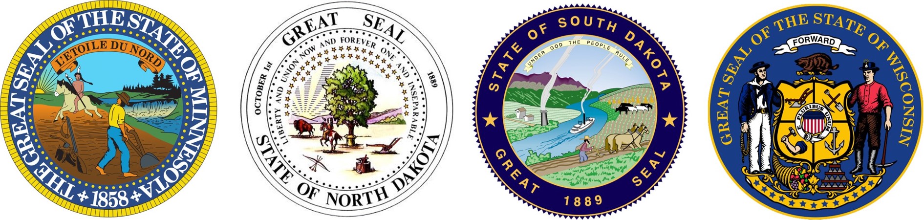 St. Paul Field Division State Seals