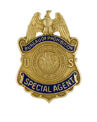 BOP badge 1930-1933