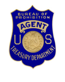 BOP badge from 1927-1929