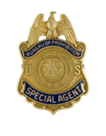 BOP badge 1930-1933