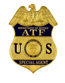 Department of Justice, ATF badge from 2003 to Present