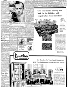 News article from The San Antonio Light, titled Obscure Federal Unit Home of Classic Undercover Agents