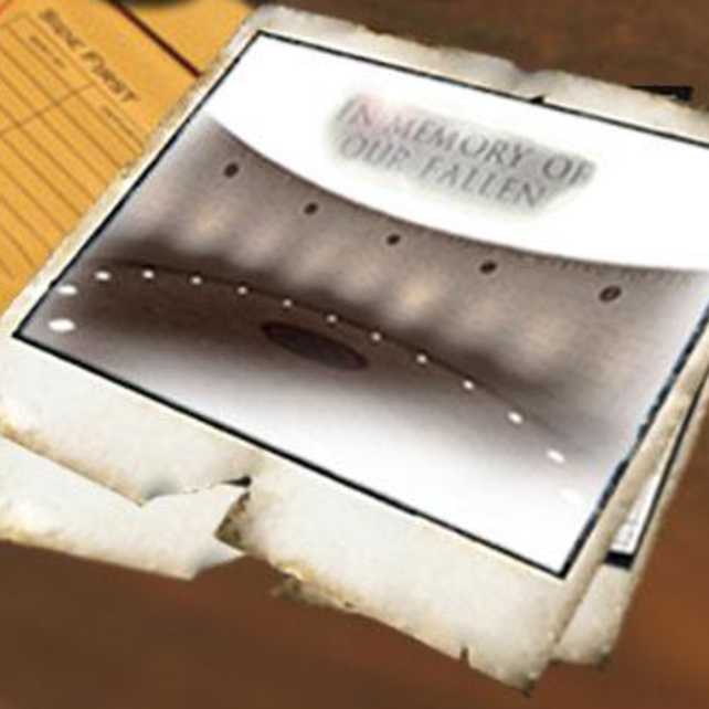 ATF's fallen agent wall on a photo