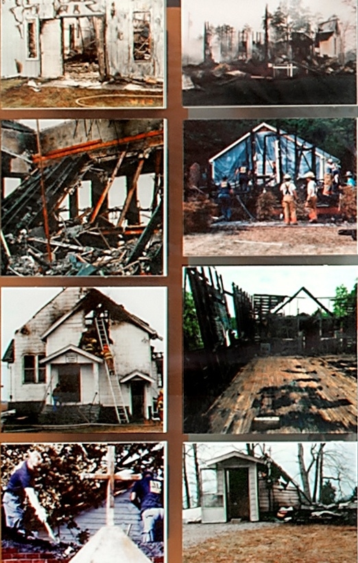 Eight churches that were burned down