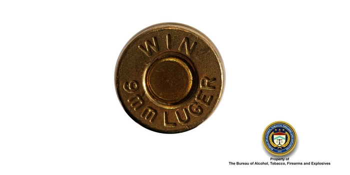 9 mm bullet bottom