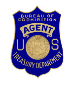 BOP badge from 1927-1929