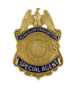 BOP badge 1930-1933