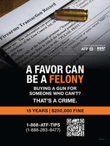 ATF I 3317.9D Don’t Lie for the Other Guy Poster: Form 4473