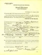 Personnel Document of Grover Todd