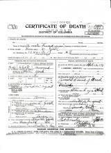 Image of Lamar W. York's certificate of death