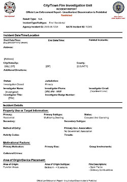 BATS incident report 2